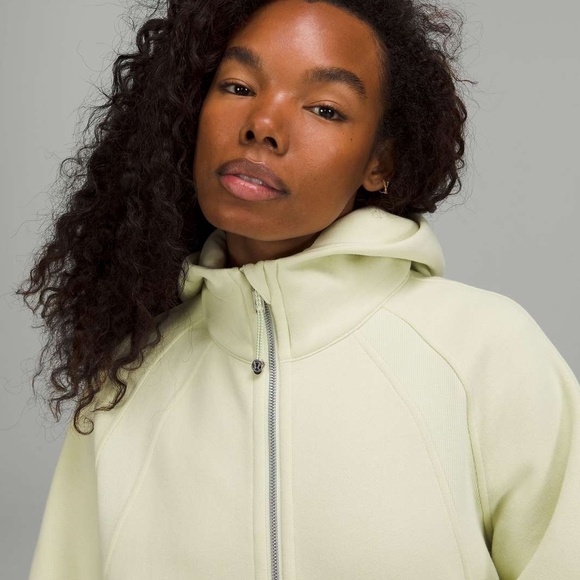 Lululemon Scuba Oversized Half-Zip Hoodie, XS/S light green - Picture 2 of 10